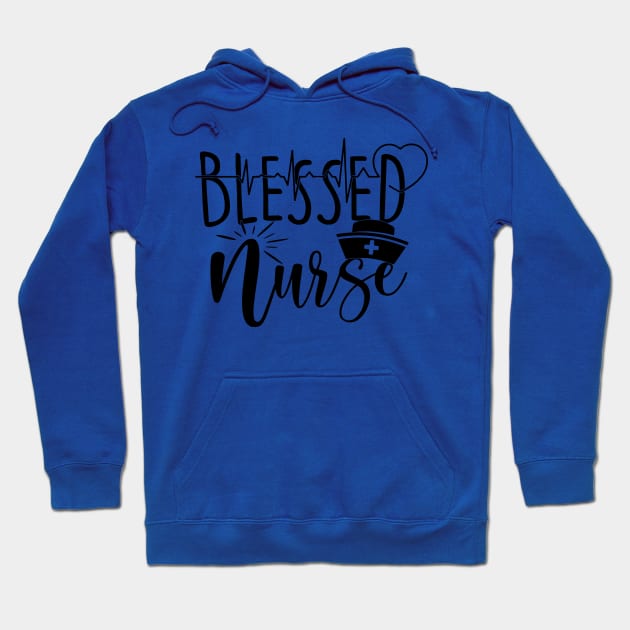 blessed nurse Hoodie by busines_night